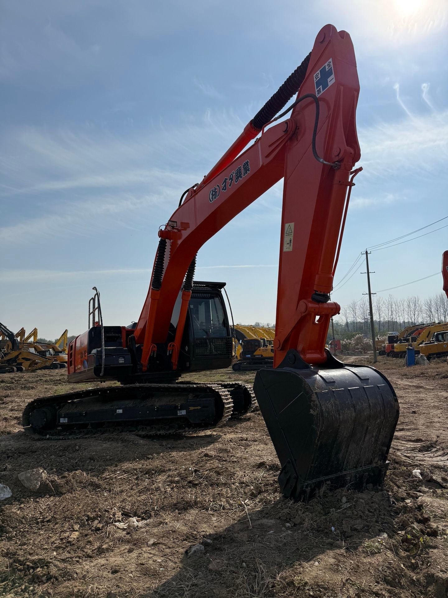 Used Hitachi ZX240G-3 Excavator for Sale detail view