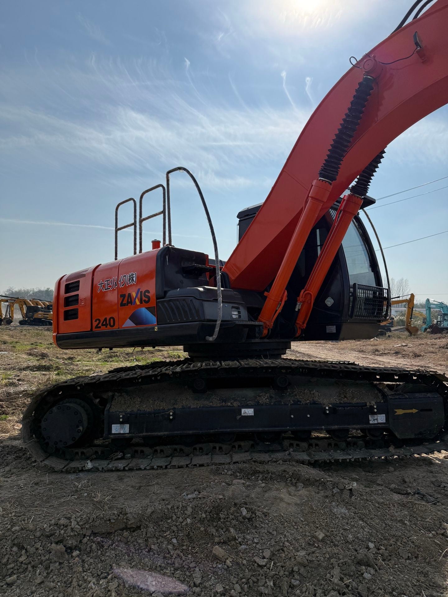 Used Hitachi ZX240G-3 Excavator for Sale detail view