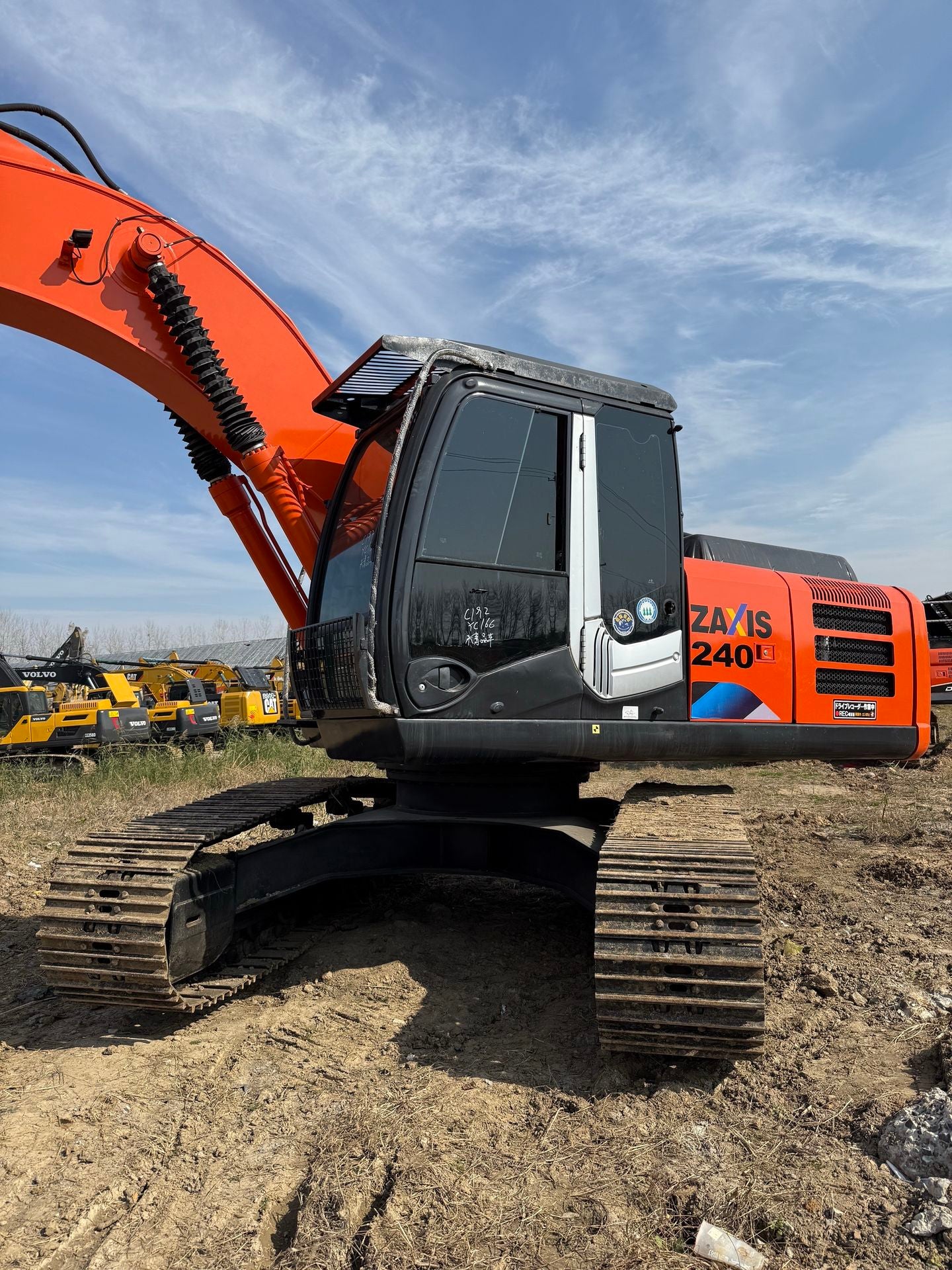 Used Hitachi ZX240G-3 Excavator for Sale front view