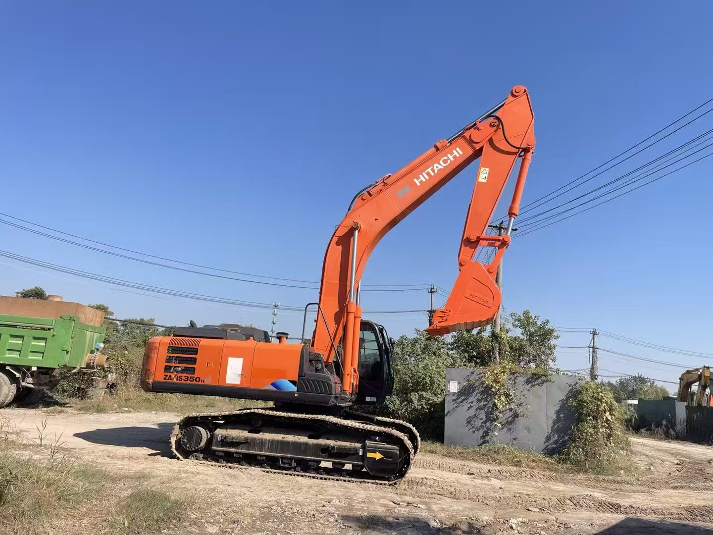Used Hitachi ZX350-3 Excavator for Sale front view