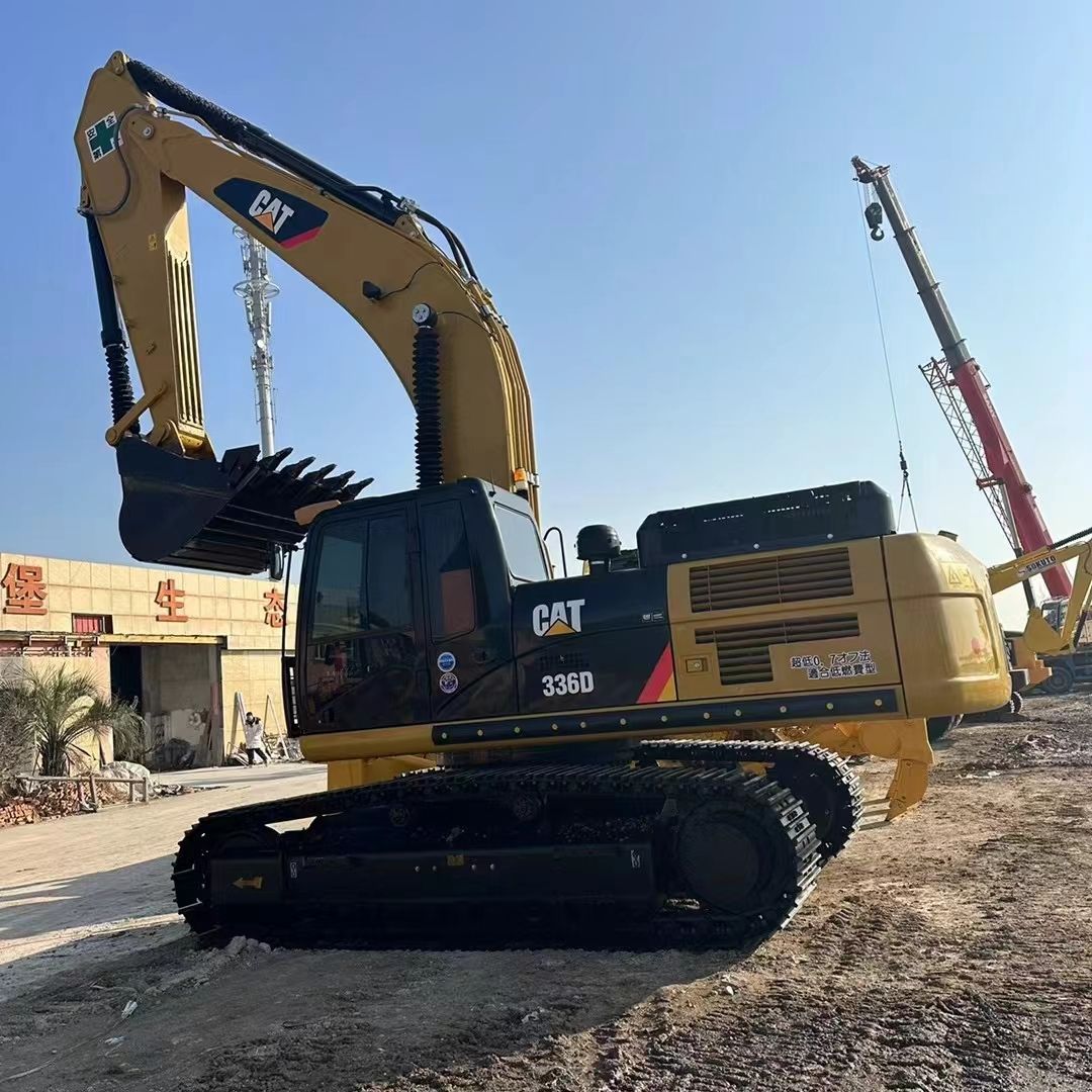 Used Caterpillar 336D Excavator for Sale rear side view