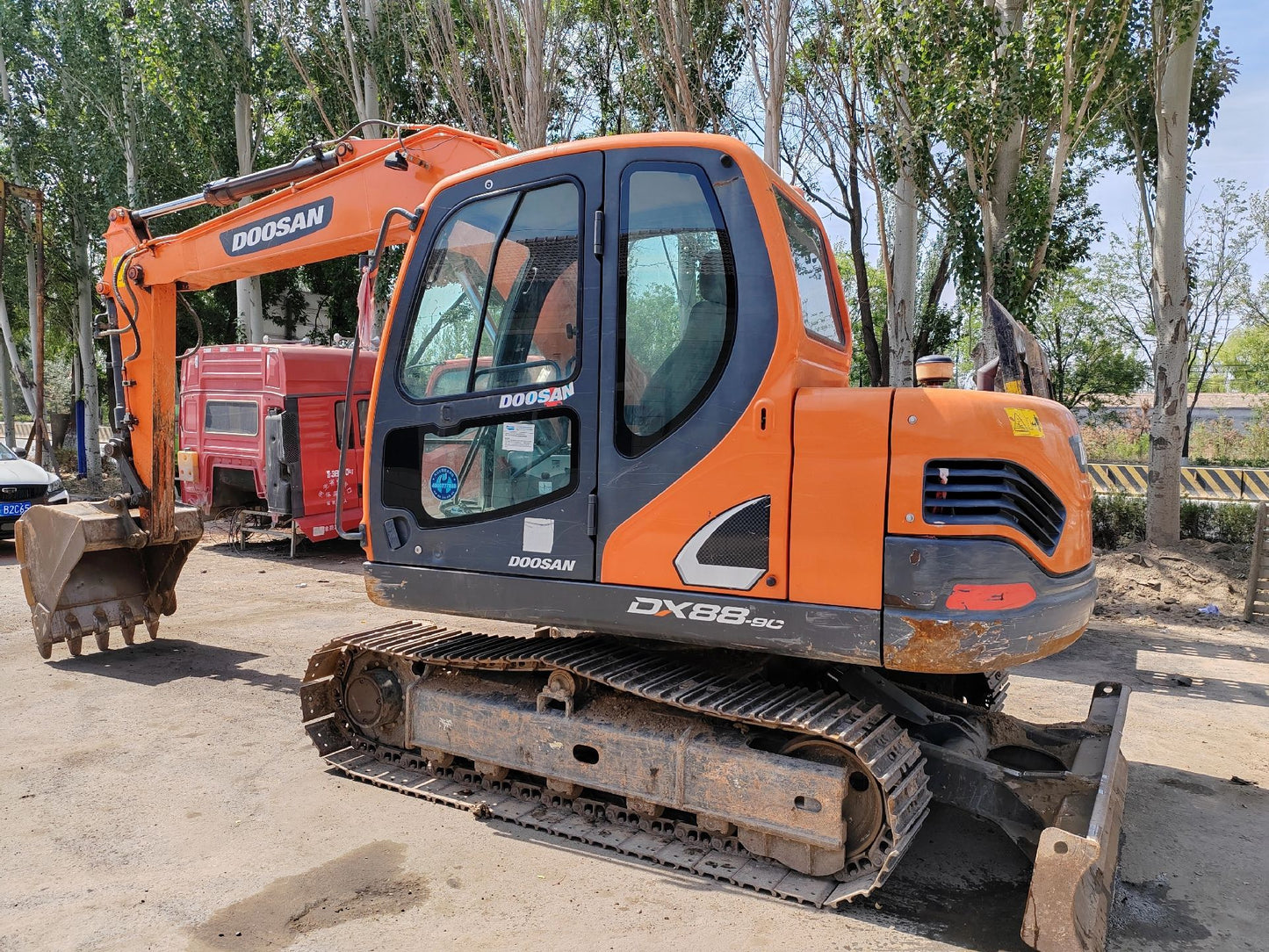 Used Doosan DX88-9C Excavator for Sale detail view