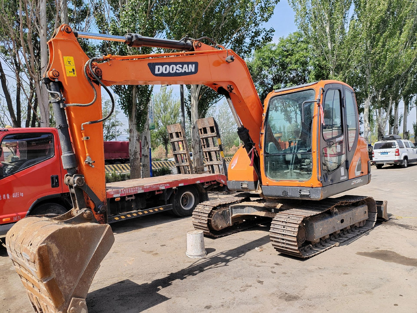 Used Doosan DX88-9C Excavator for Sale detail view