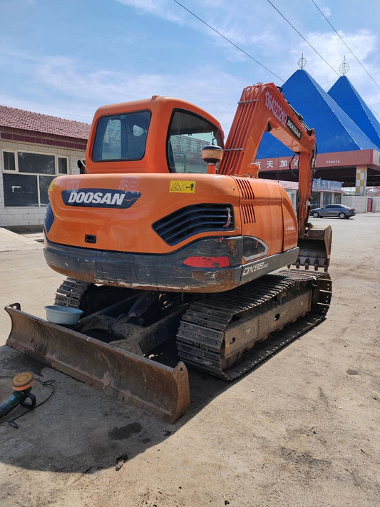 Used Doosan DX88-9C Excavator for Sale rear side view