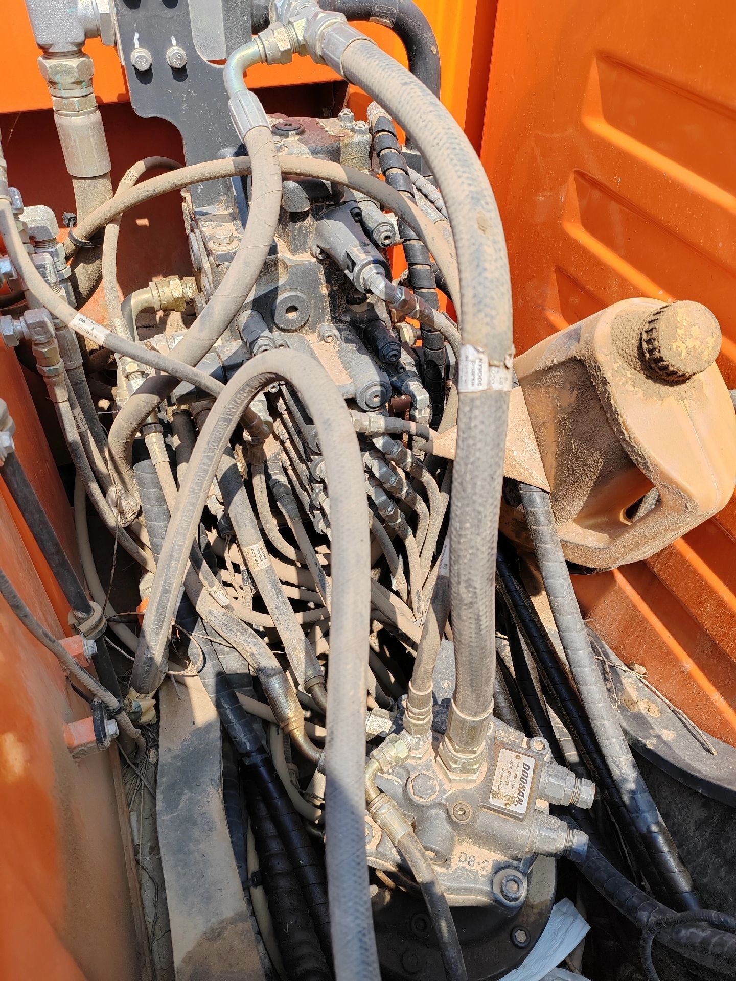 Used Doosan DX88-9C Excavator for Sale front view