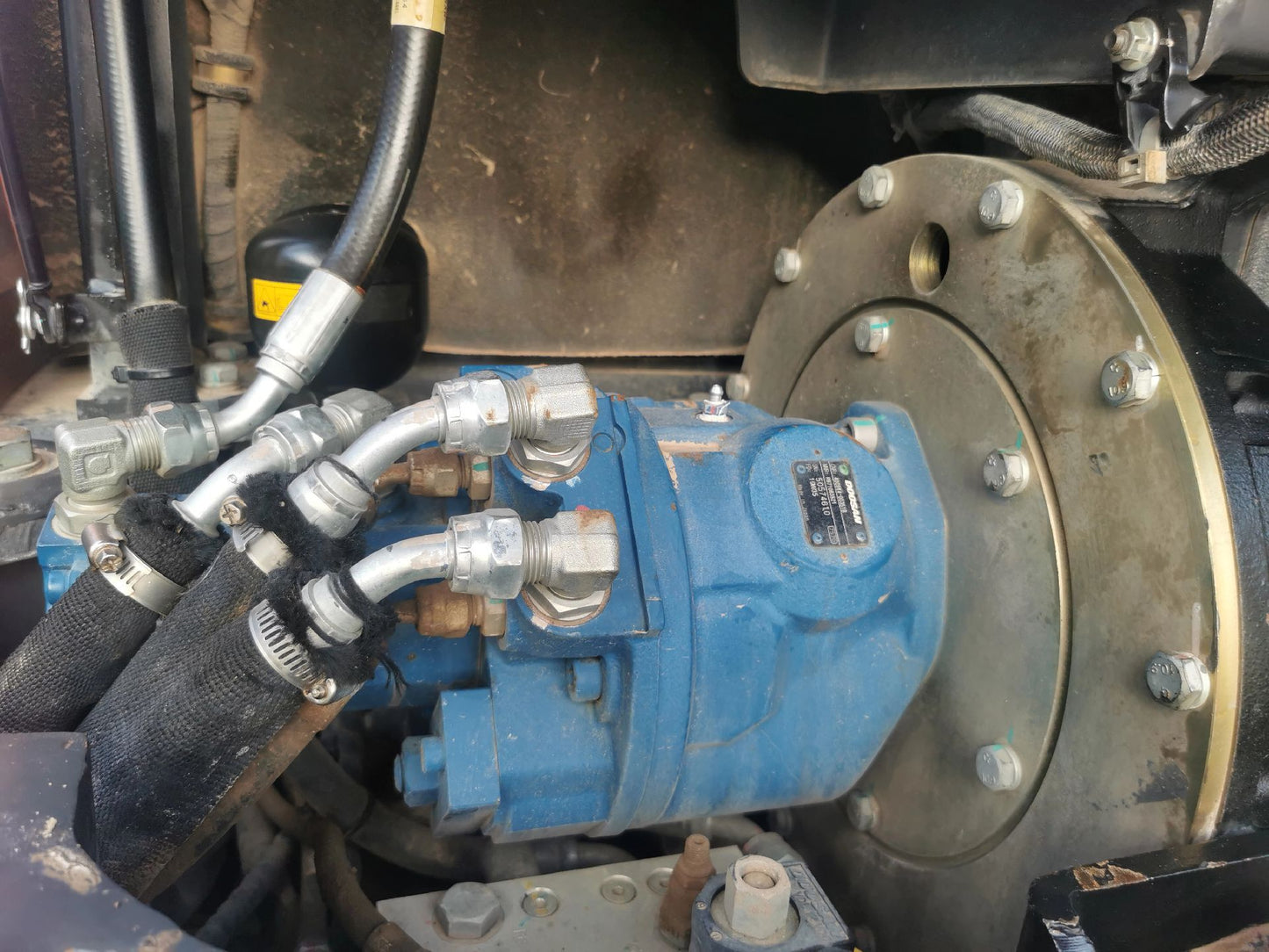 Used Doosan DX60W Excavator for Sale detail view