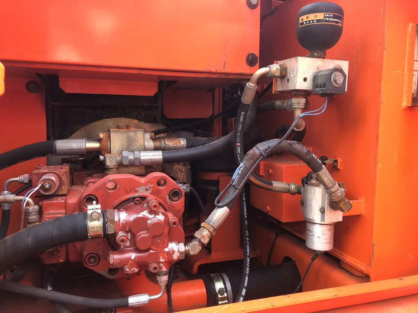 Used Doosan DH150LC-7 Excavator for Sale front view