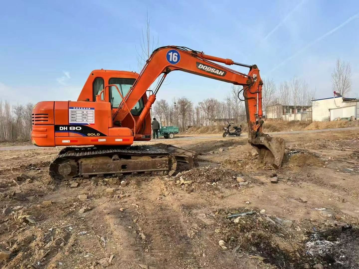 Used Doosan DH80 Excavator for Sale detail view