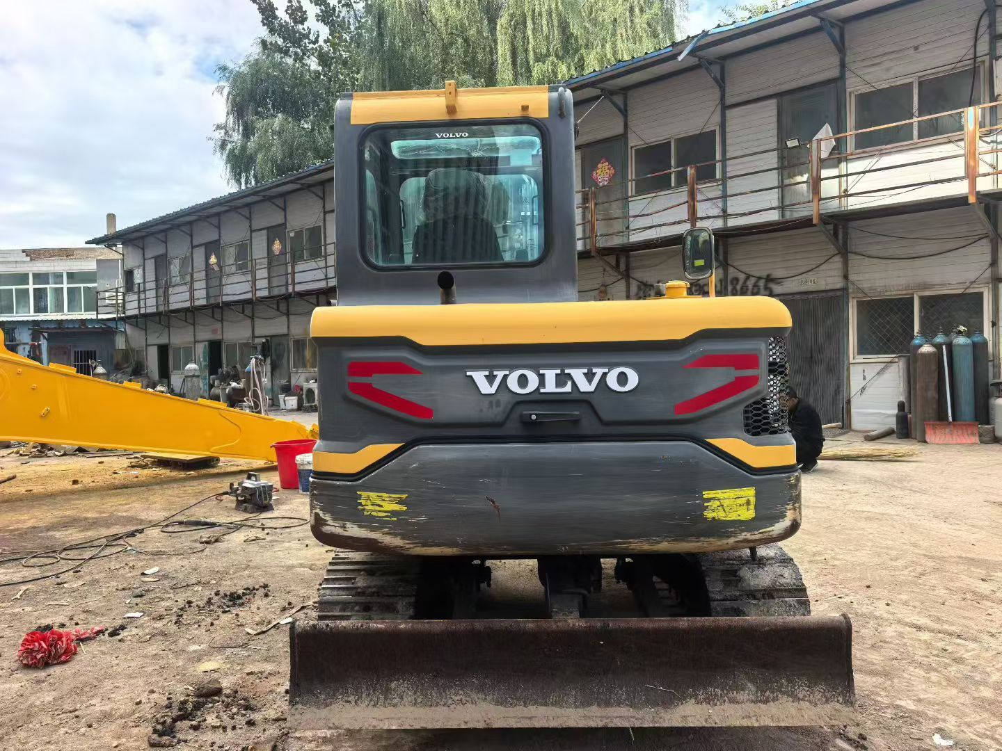 Used Volvo EC55D Excavator for Sale detail view