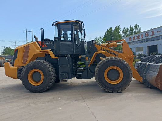 Used Liugong 870H Wheel Loader for Sale rear side view