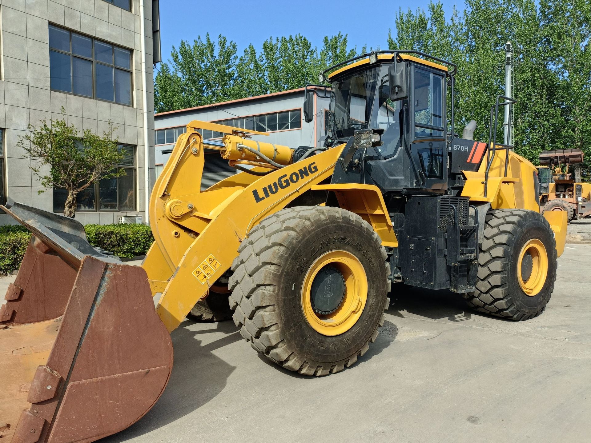 Used Liugong 870H Wheel Loader for Sale front view