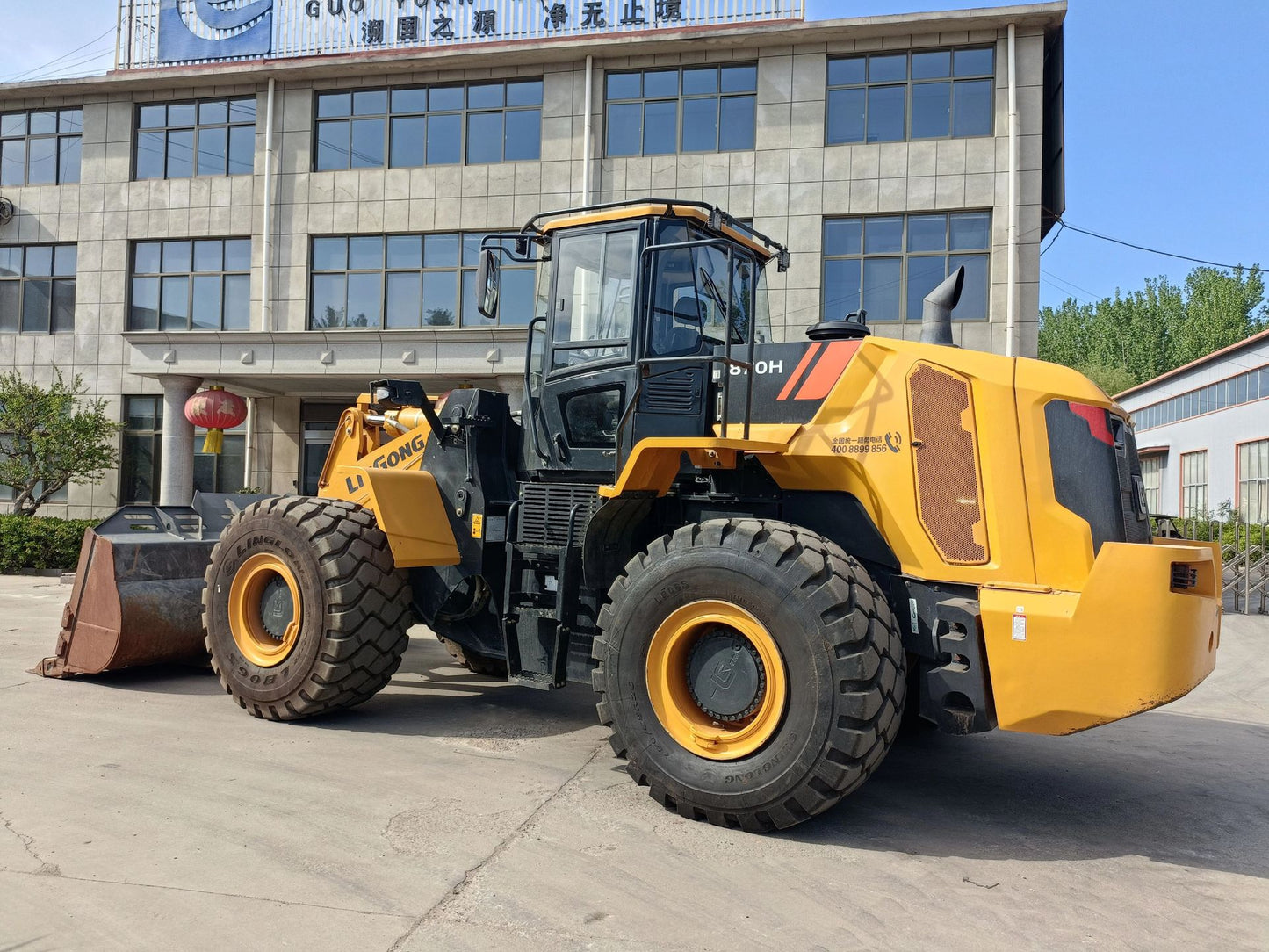 Used Liugong 870H Wheel Loader for Sale detail view