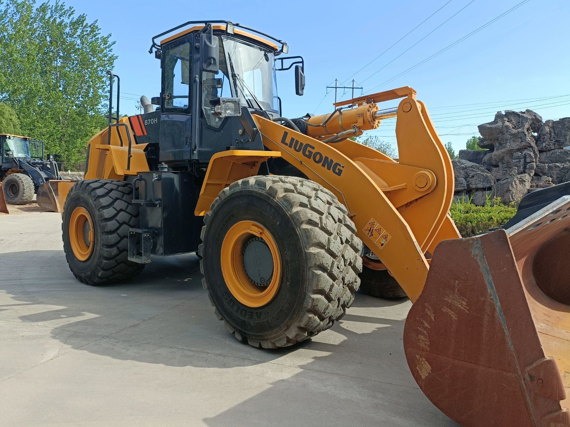 Used Liugong 870H Wheel Loader for Sale detail view