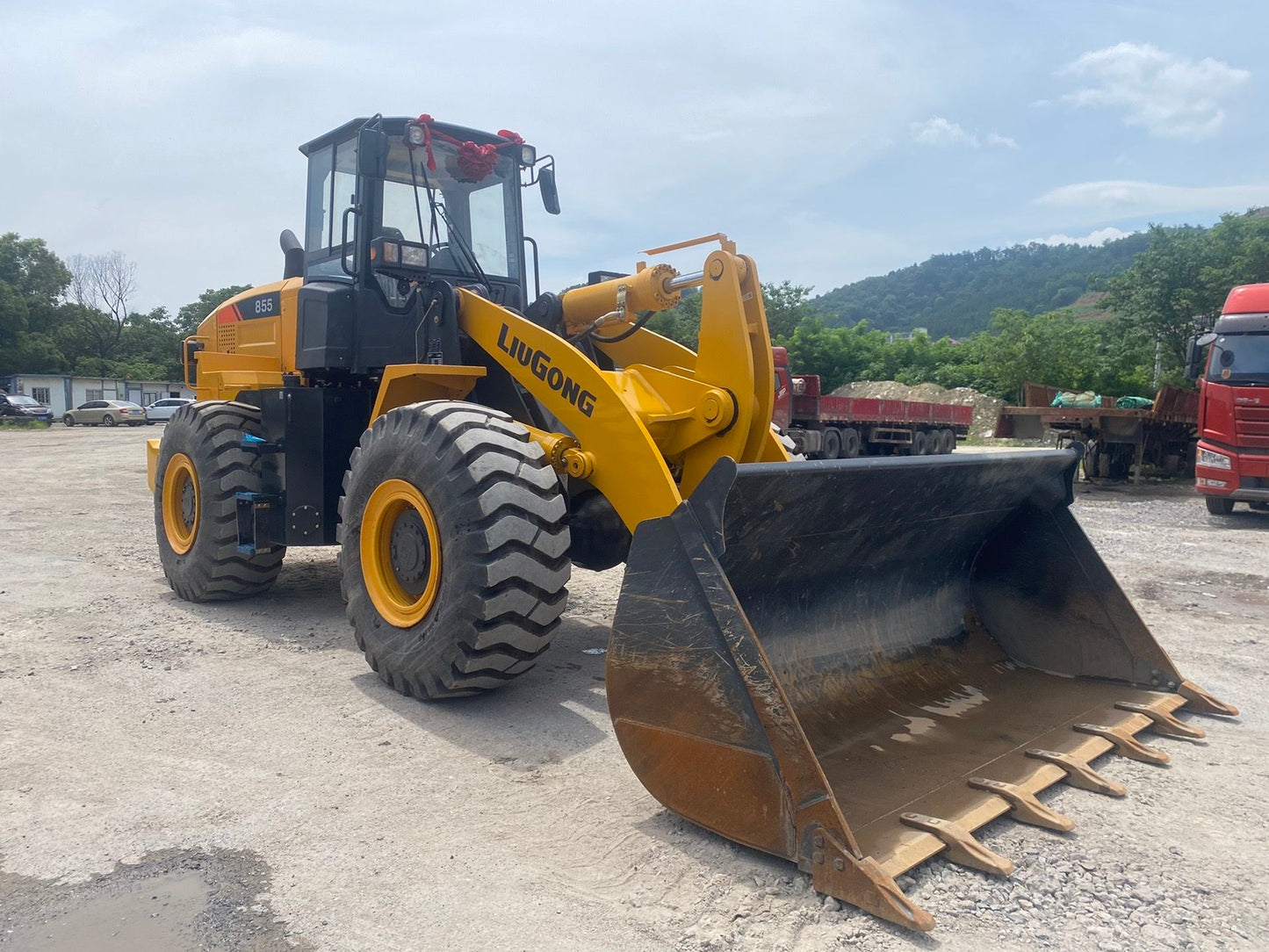 Used Liugong LG855 Wheel Loader for Sale detail view
