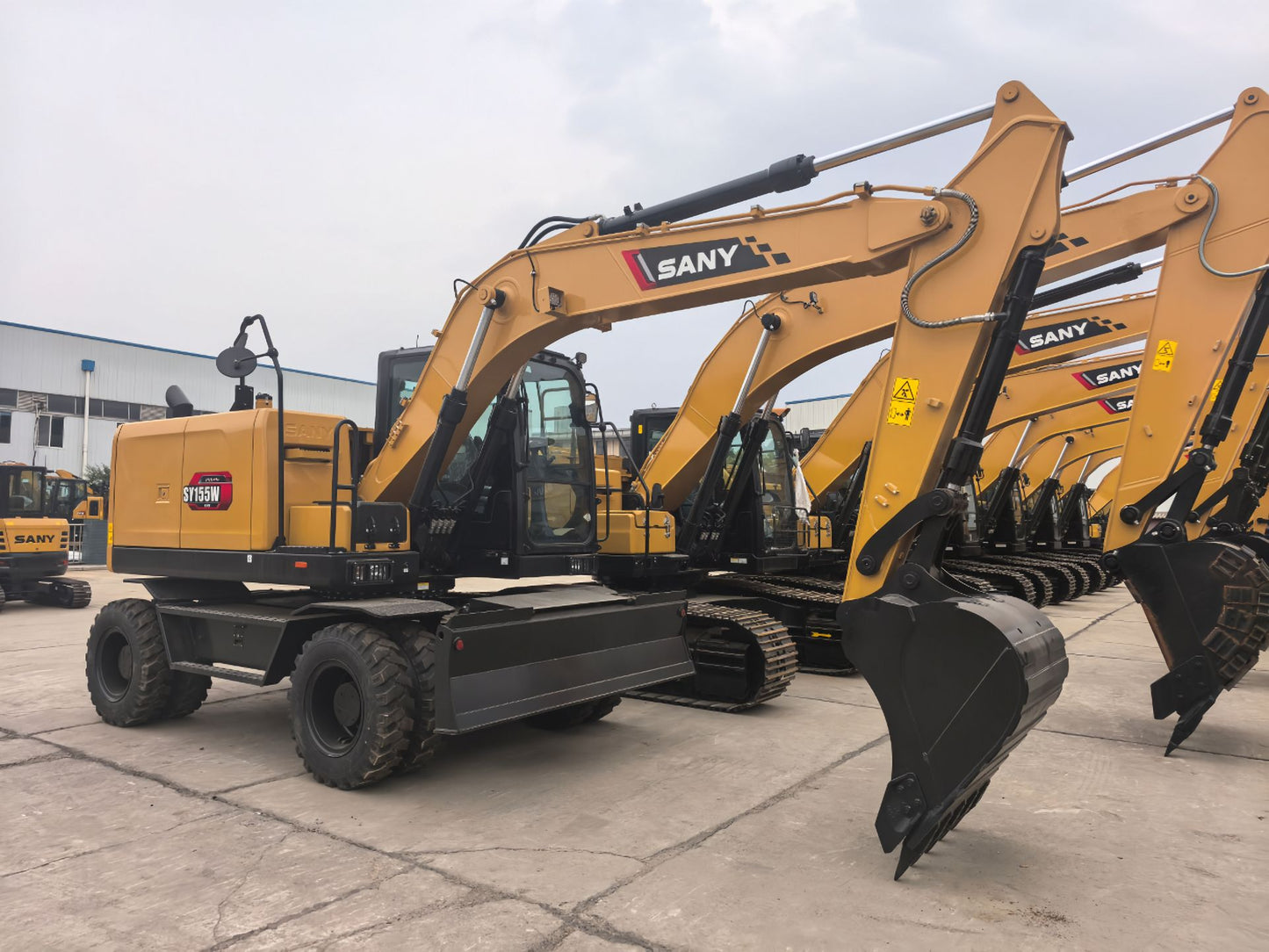 USED SANY SY155W