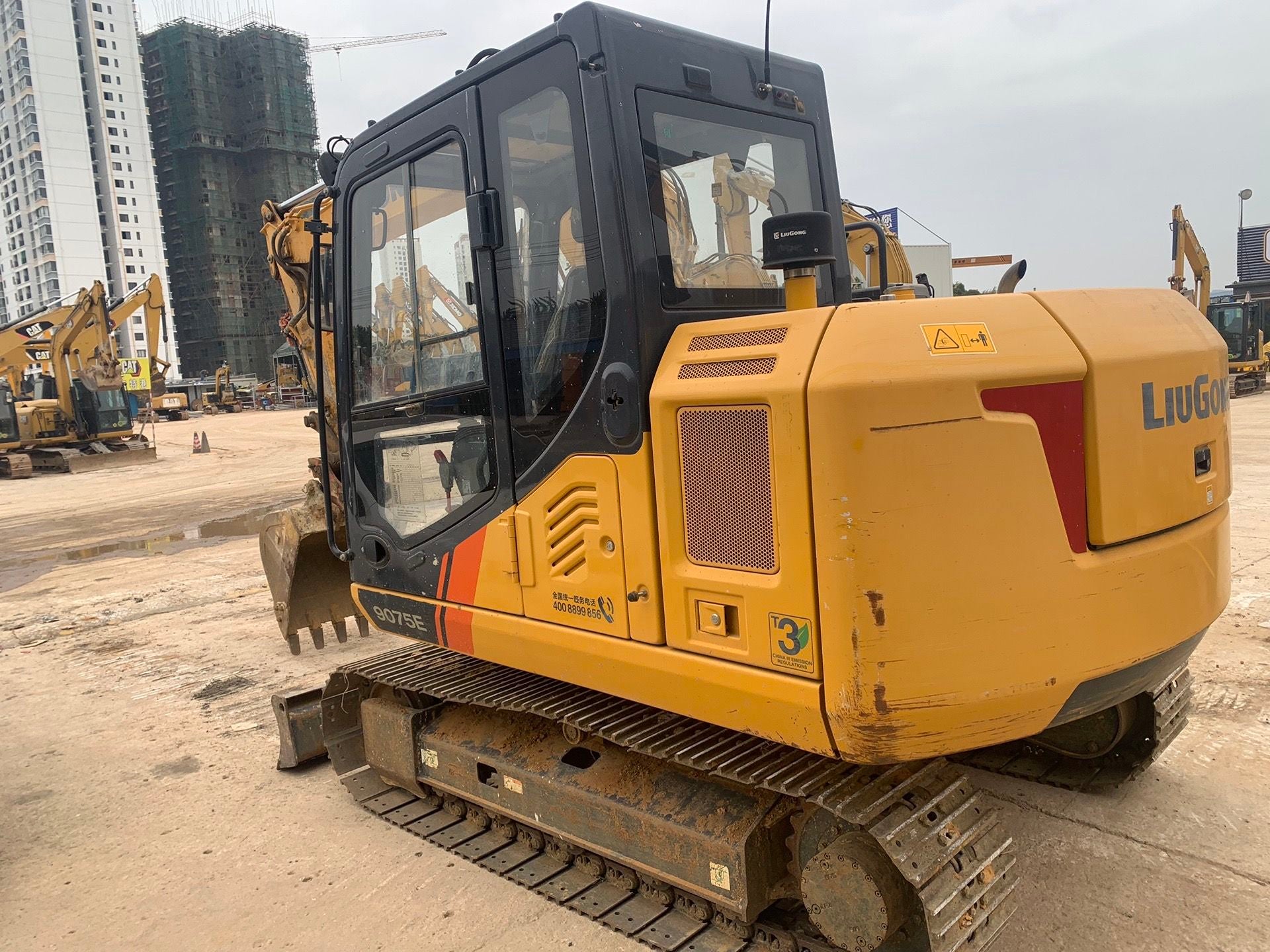 Used Liugong 9075E Excavator for Sale front view