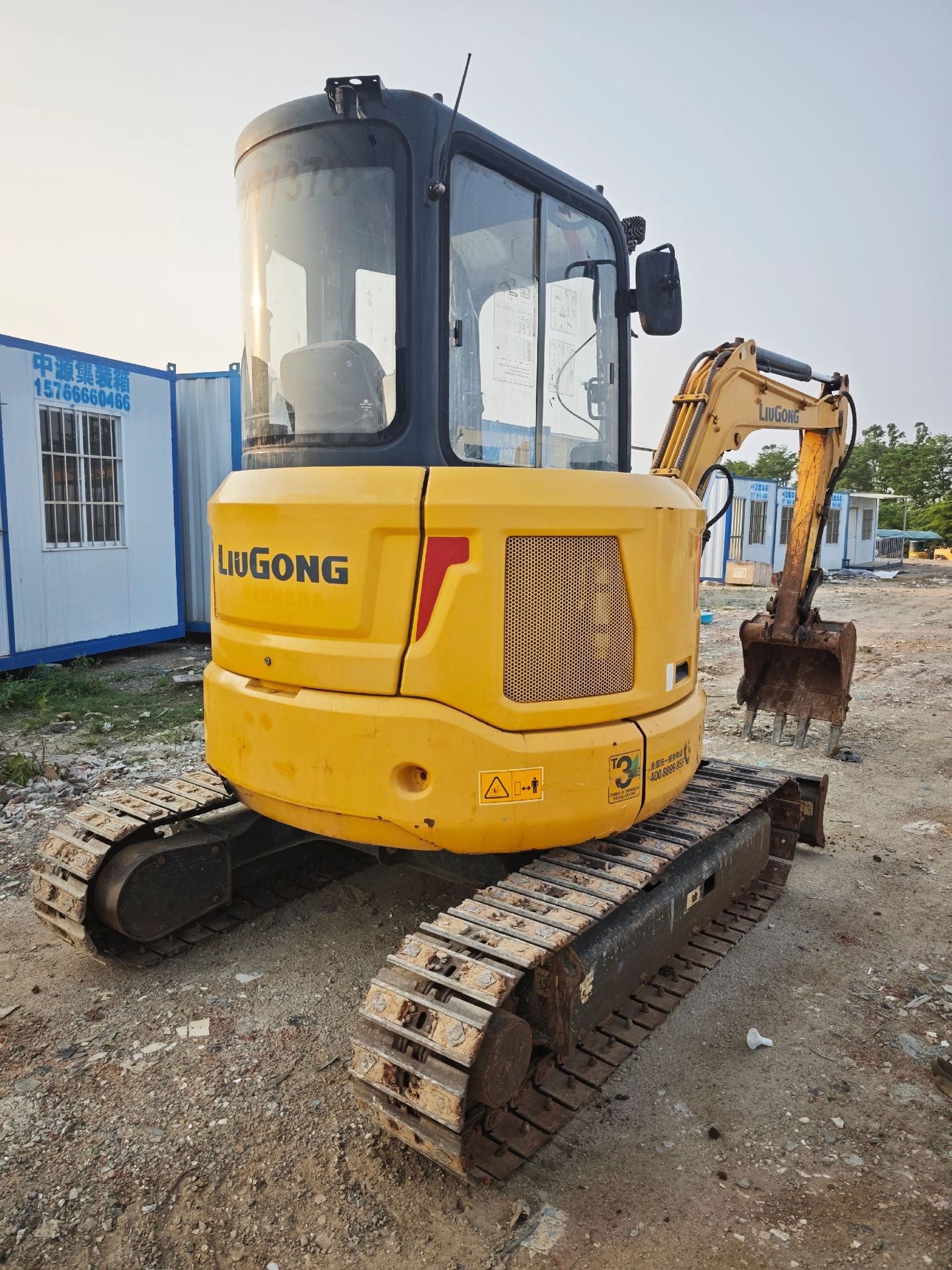 Used Liugong 9035E Excavator for Sale front view