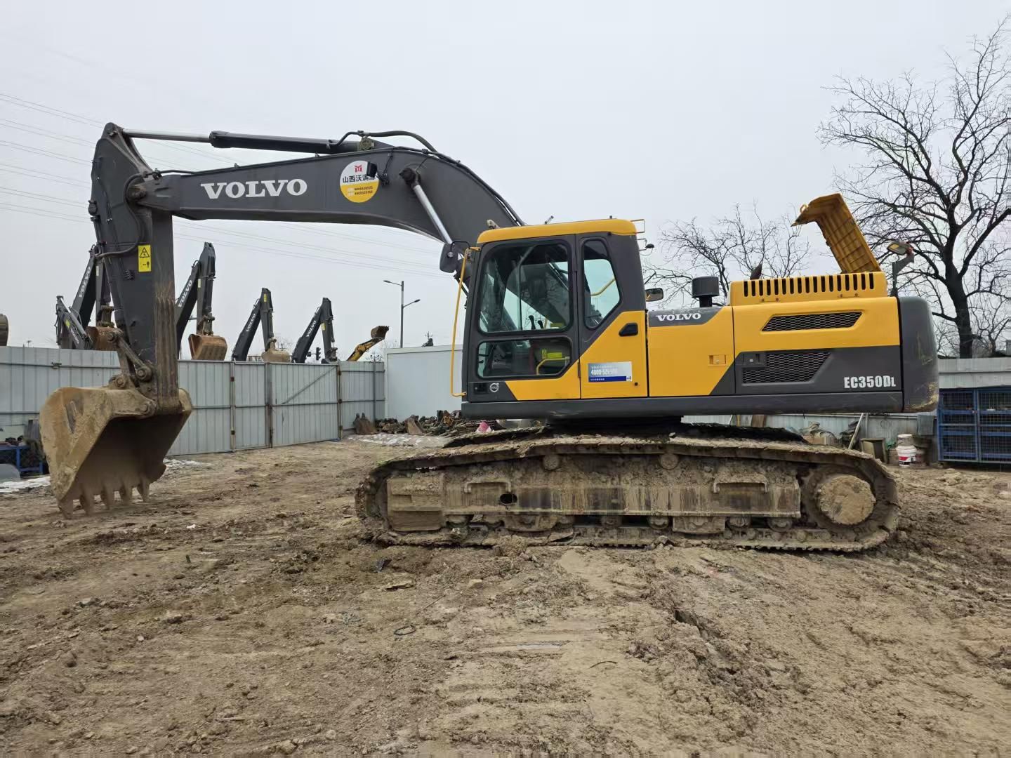 Used Volvo EC350DL Excavator for Sale detail view