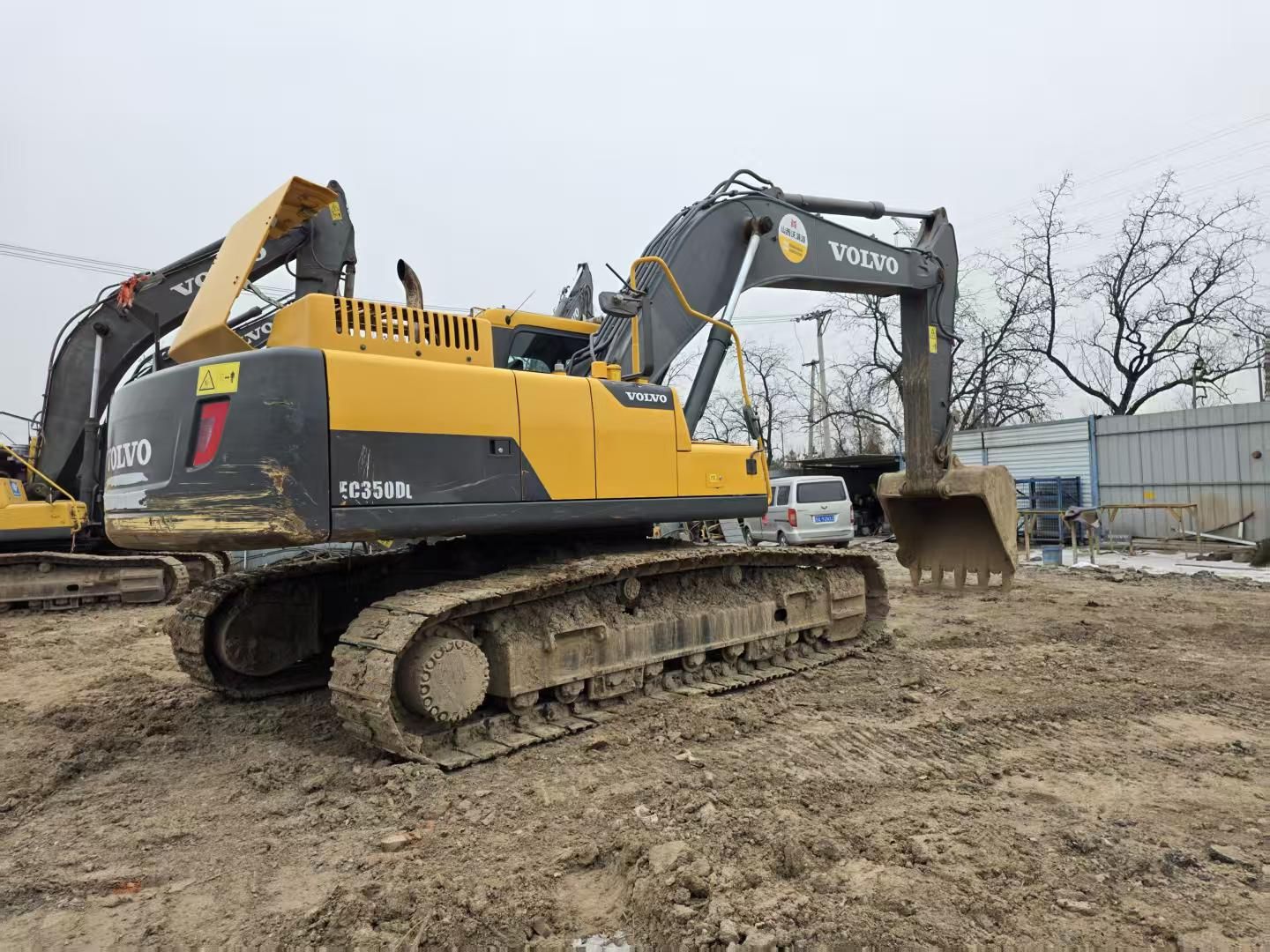 Used Volvo EC350DL Excavator for Sale detail view