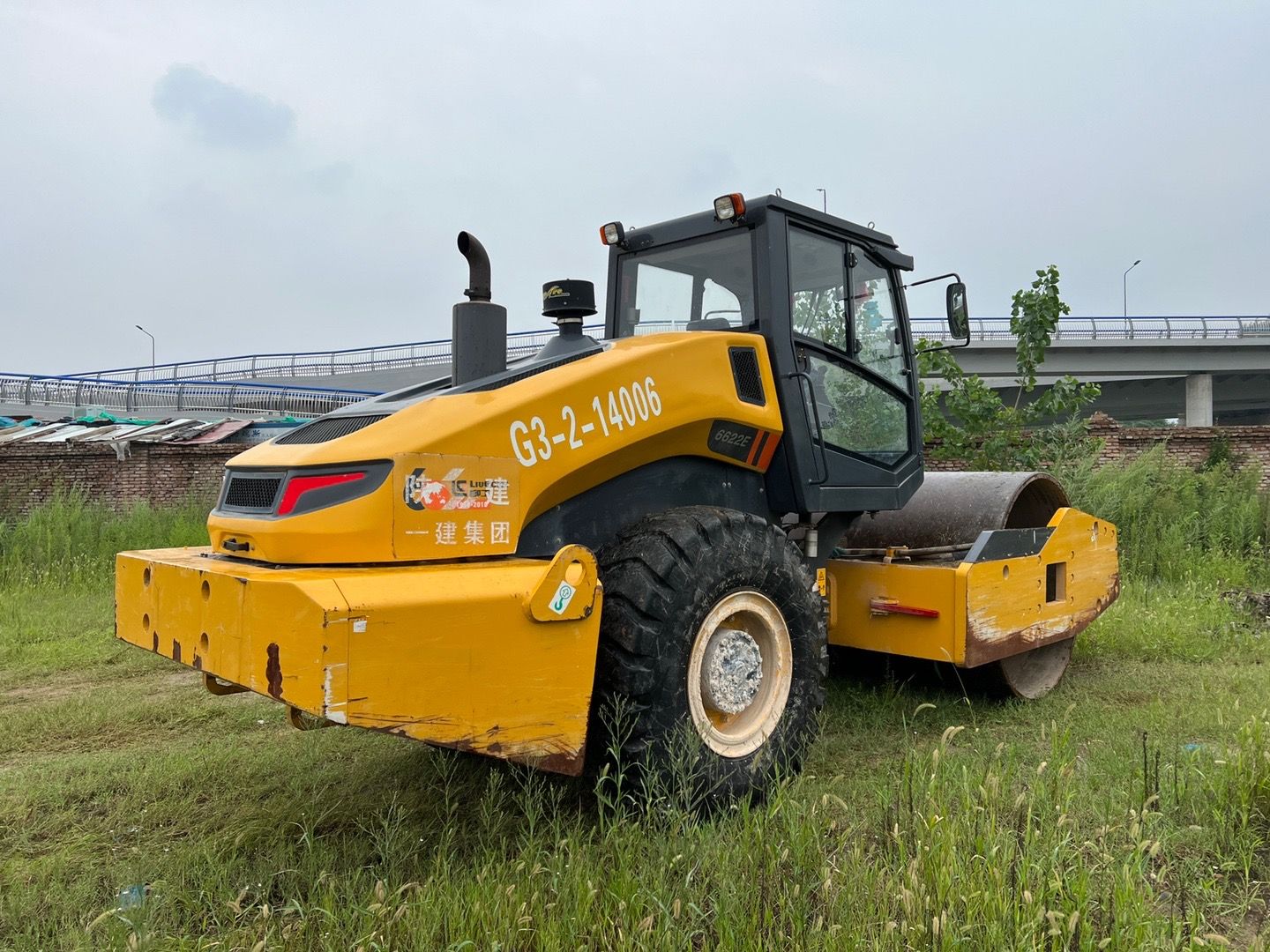 Used Liugong 6622E Road Roller for Sale detail view