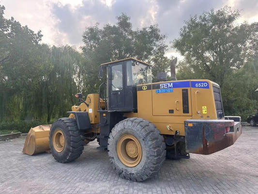 Used Sem 652D Wheel Loader for Sale rear side view