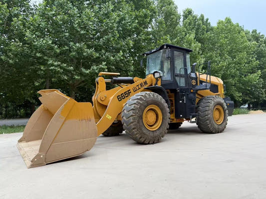 Used Sem 665F Wheel Loader for Sale rear side view
