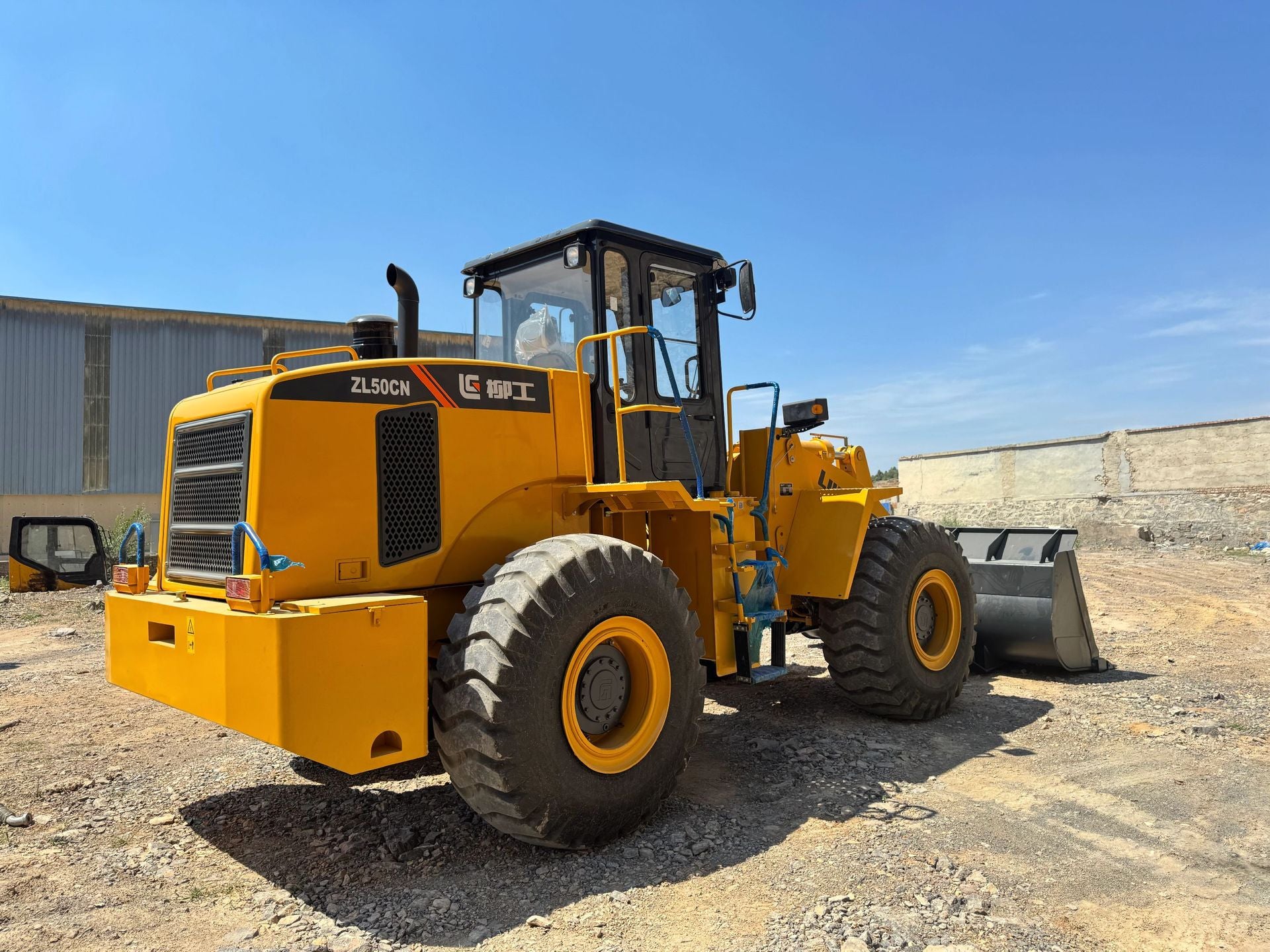 Used Liugong ZL50CN Wheel Loader for Sale front view