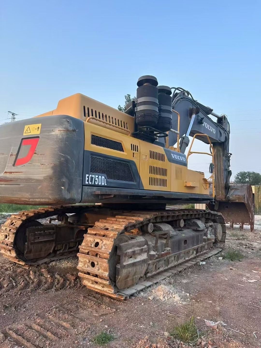 Used Volvo EC750DL Excavator For Sale