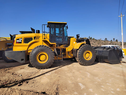 Used Sany SW966K Wheel Loader for Sale rear side view