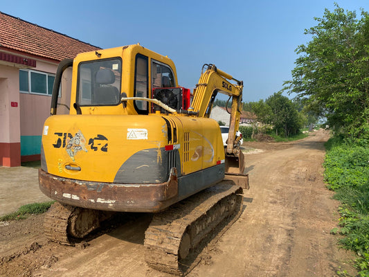 Used Sdlg LG660 Excavator for Sale rear side view