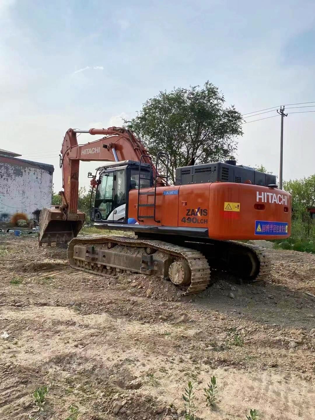 USED HITACHI ZX490LCH-5A