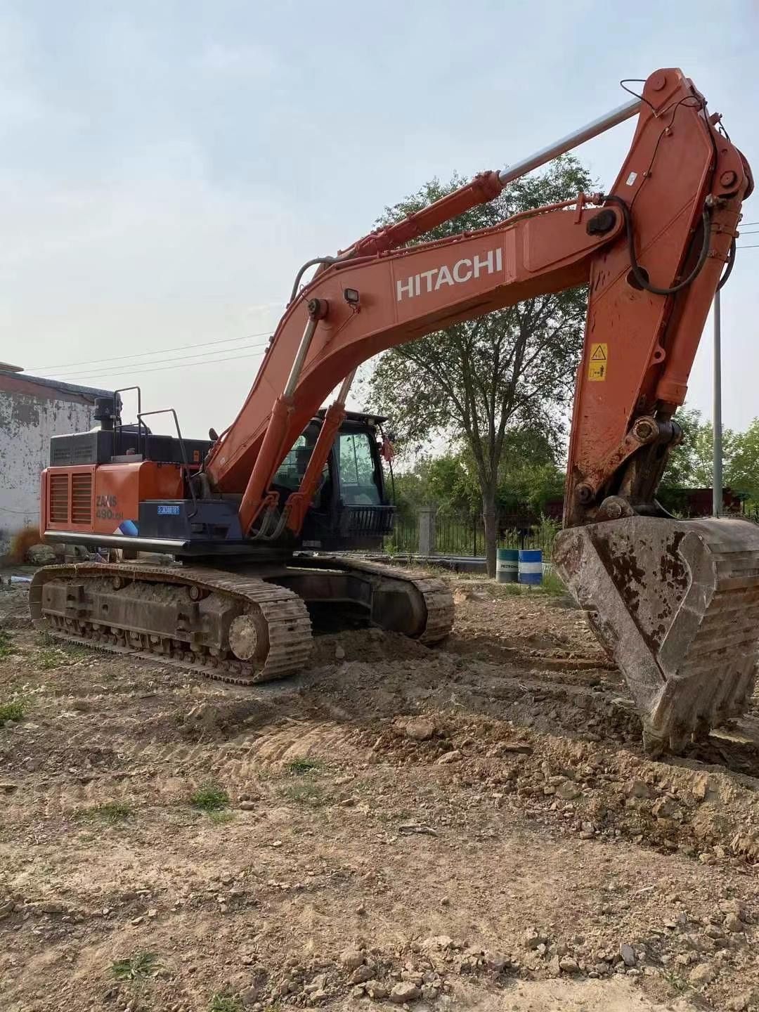 USED HITACHI ZX490LCH-5A