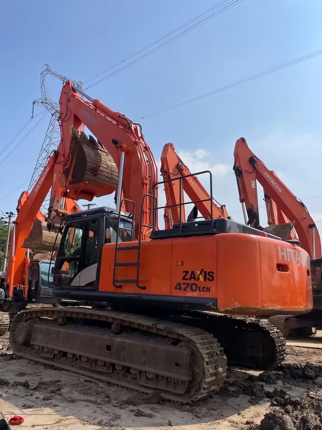 USED HITACHI ZX470LCH-5A
