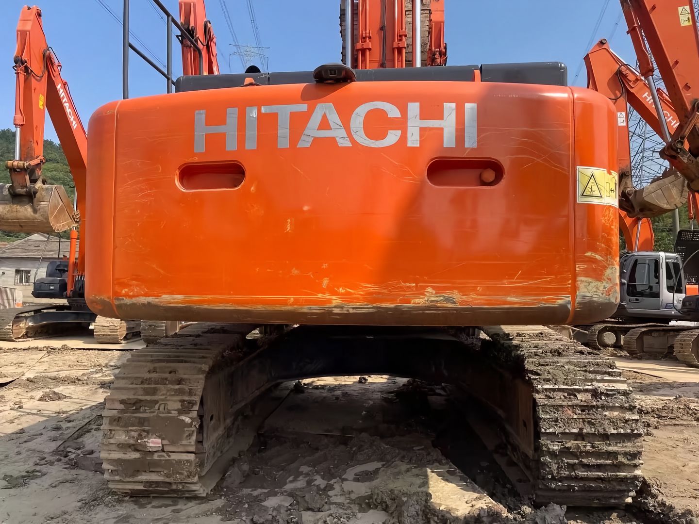 USED HITACHI ZX470LCH-5A