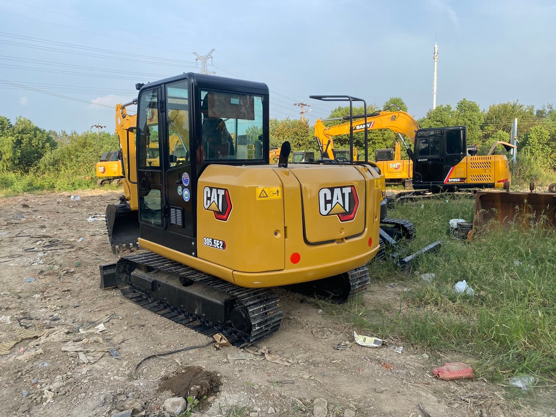 Used Caterpillar 305.5E2 Excavator for Sale detail view