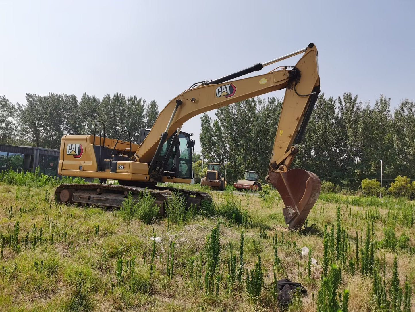 Used Caterpillar 323 Excavator for Sale front view