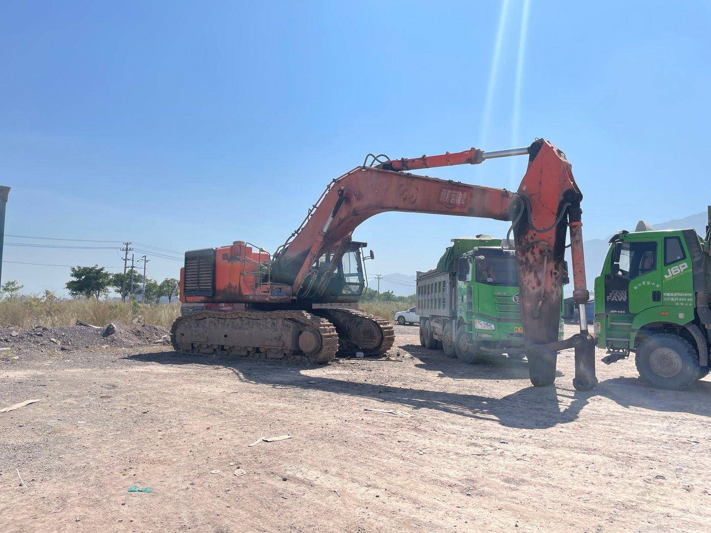 USED HITACHI ZX850-3