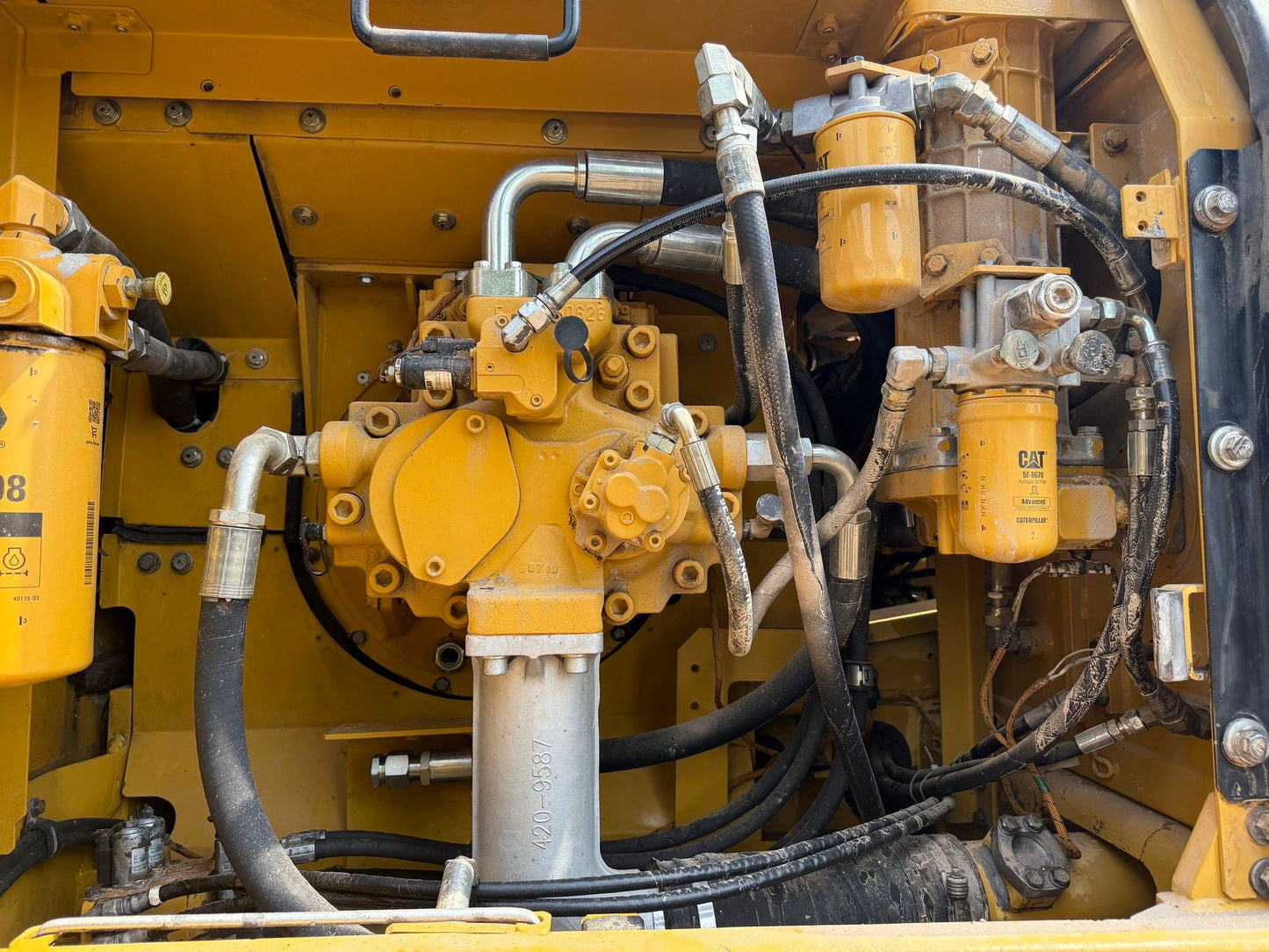 Used Caterpillar 336D2L Excavator for Sale rear side view