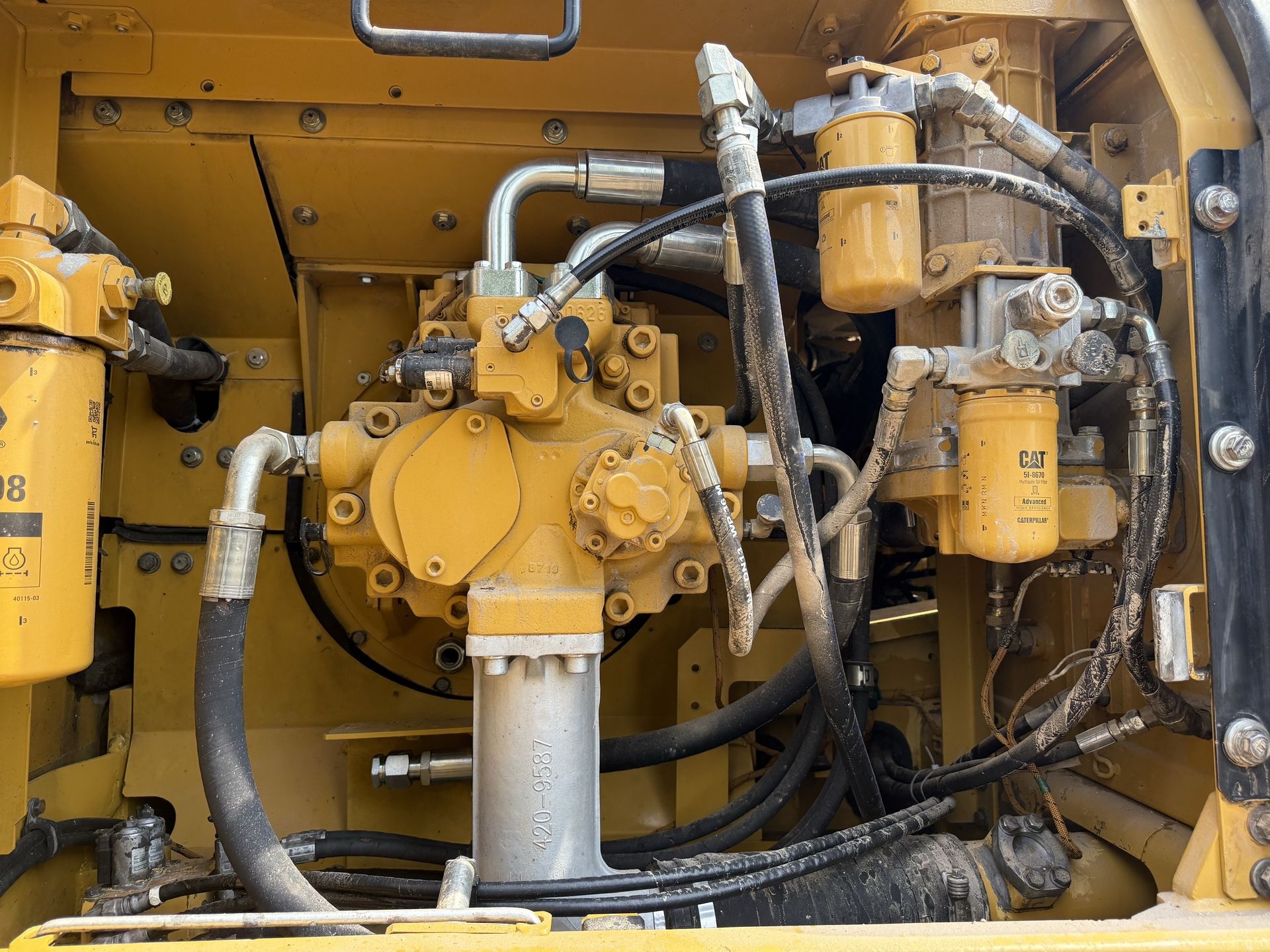 Used Caterpillar 336D2L Excavator for Sale rear side view