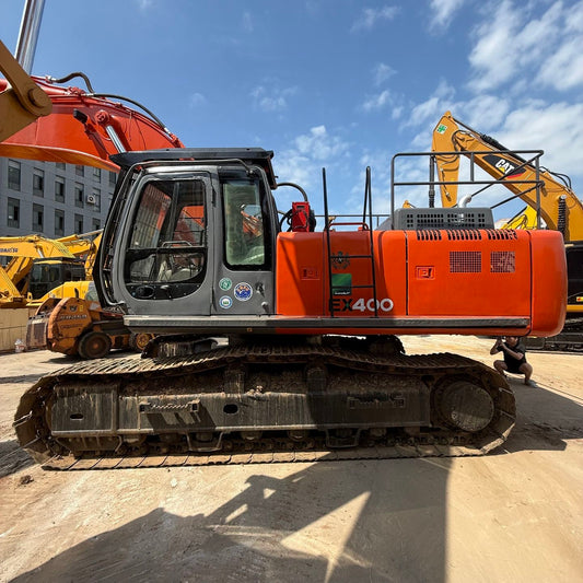 Used Hitachi EX400-5 Excavator for Sale rear side view