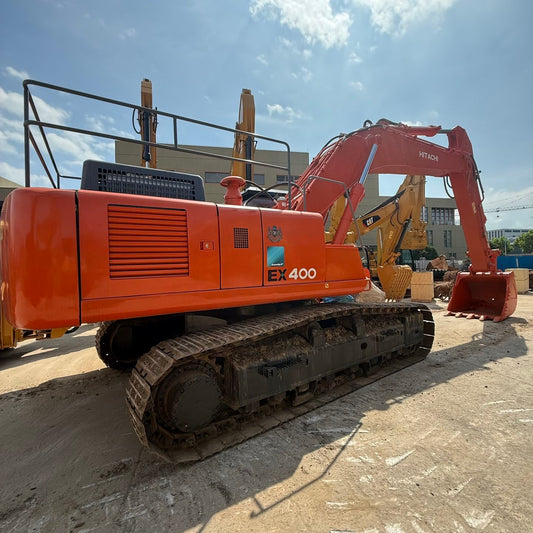 Used Hitachi EX400-5 Excavator for Sale side view