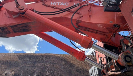 Used Hitachi EX5500-5 Excavator for Sale rear side view
