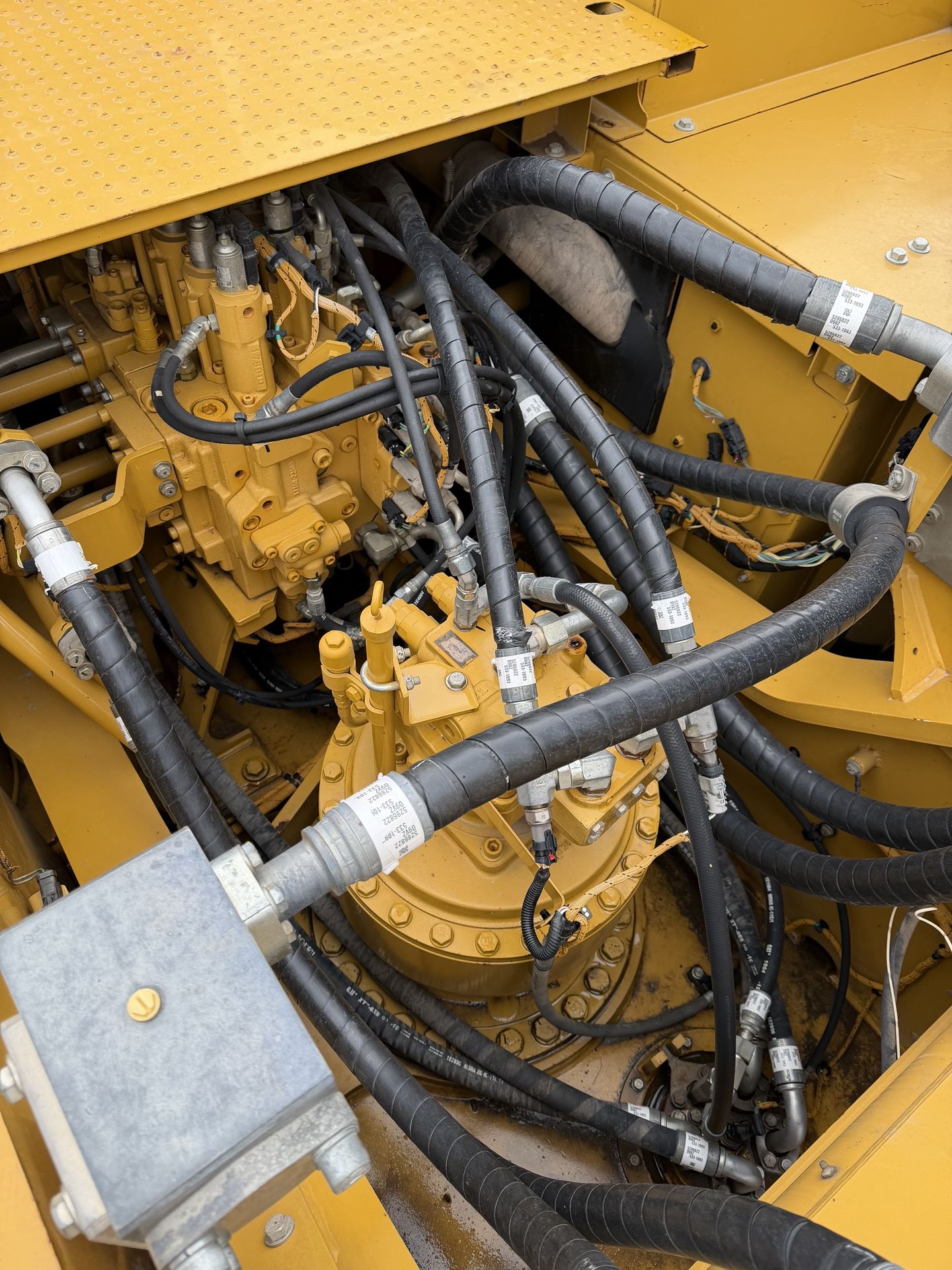 Used Caterpillar 345GC Excavator for Sale front view