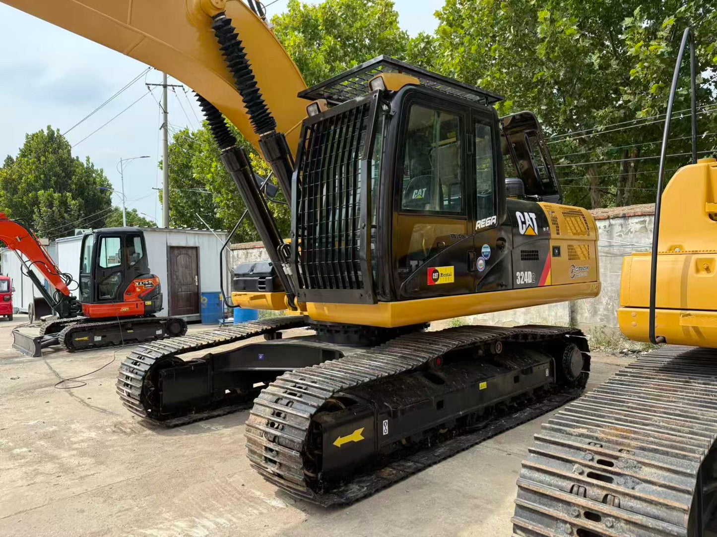 Used Caterpillar 324D2 Excavator for Sale detail view