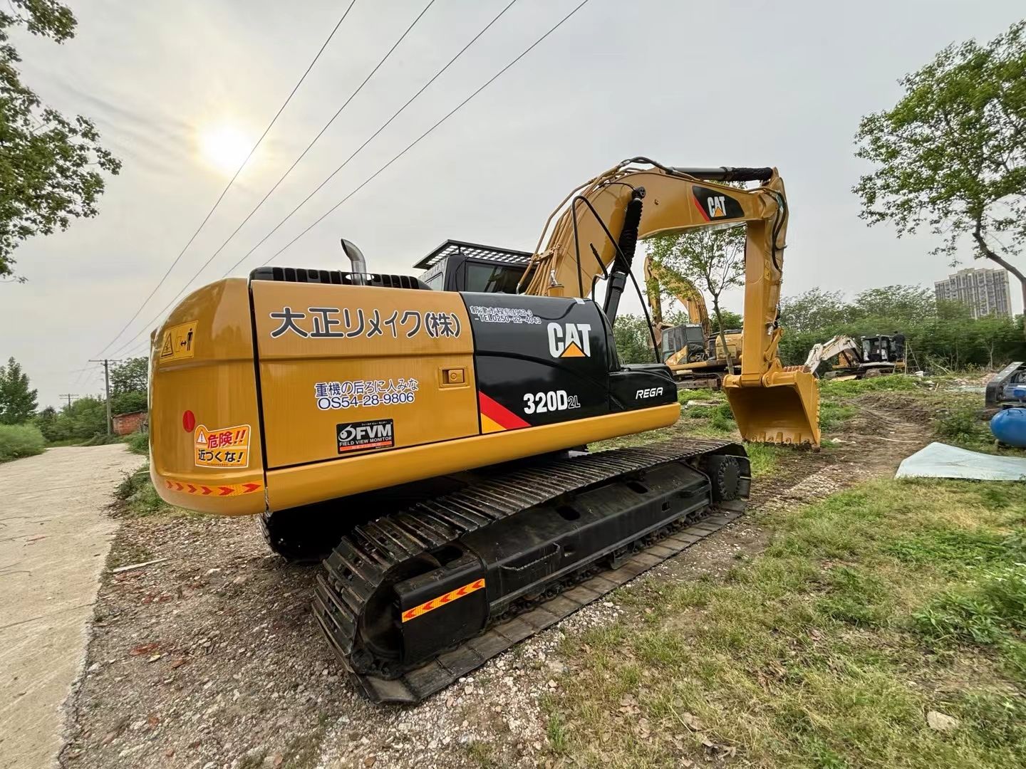 Used Caterpillar 320D2L Excavator for Sale front view