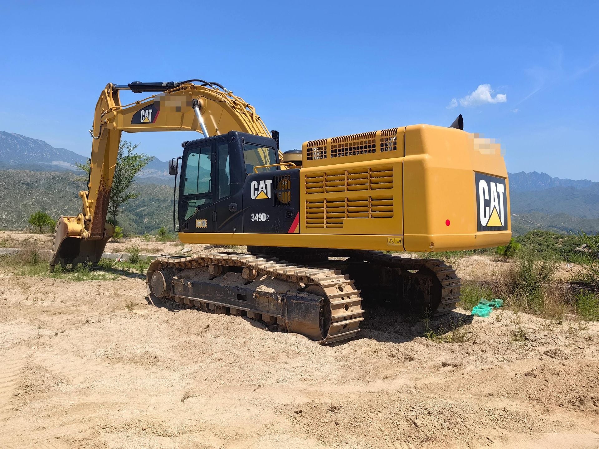 Used Caterpillar 349D2 Excavator for Sale detail view