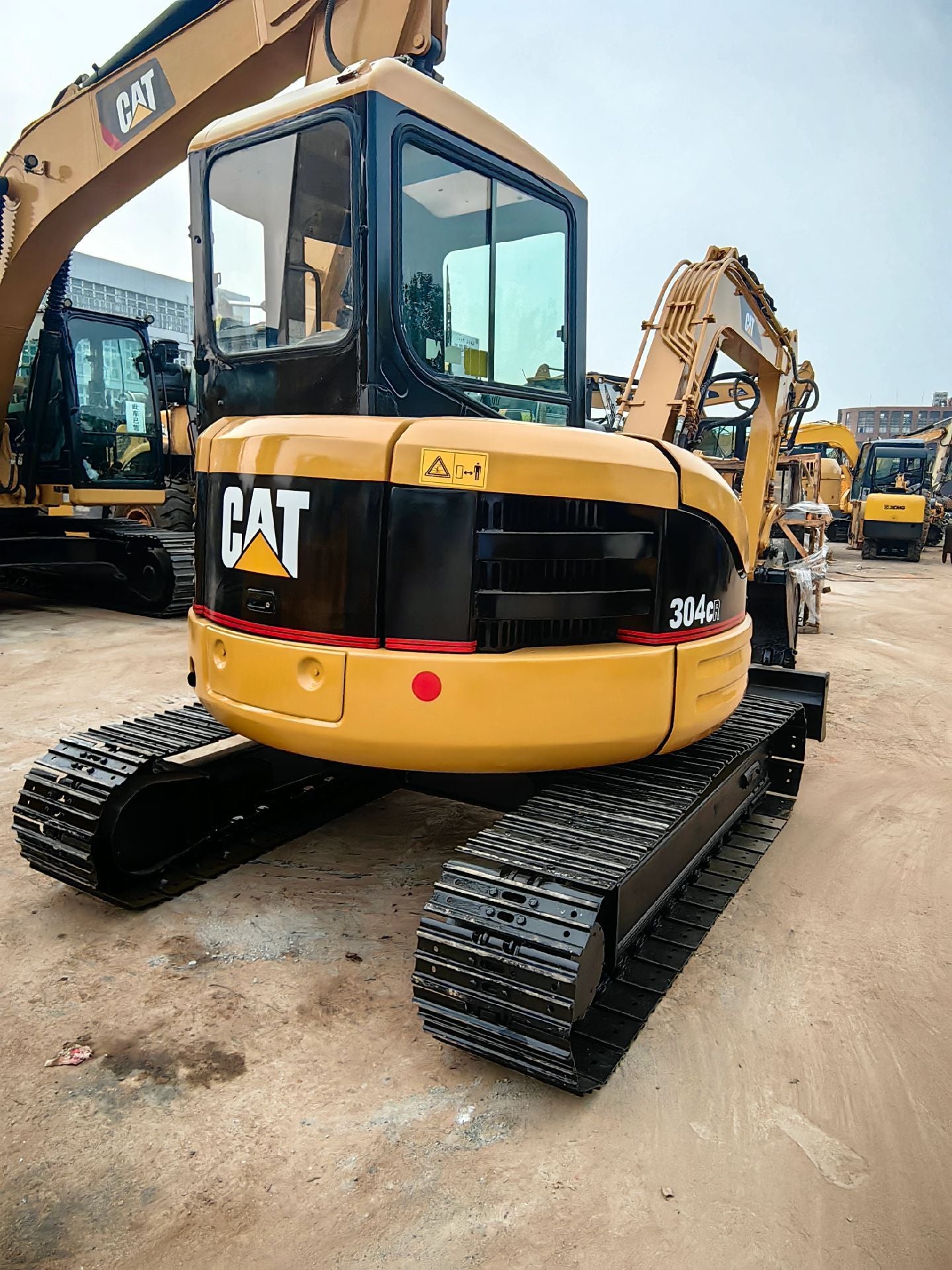 Used Caterpillar 304CR Excavator for Sale front view