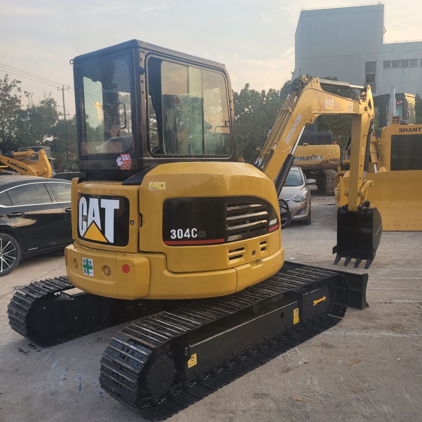 Used Caterpillar 304CCR Excavator for Sale detail view