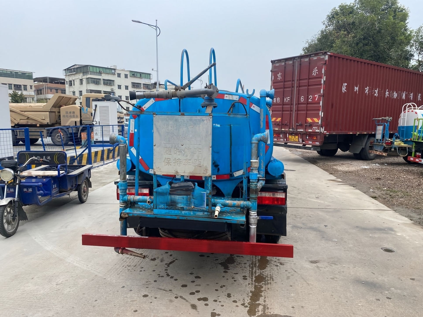 Used Dongfeng DFAC KINLAND 5CBM Water Sprinkler Truck for Sale - Alternative Stock detail view