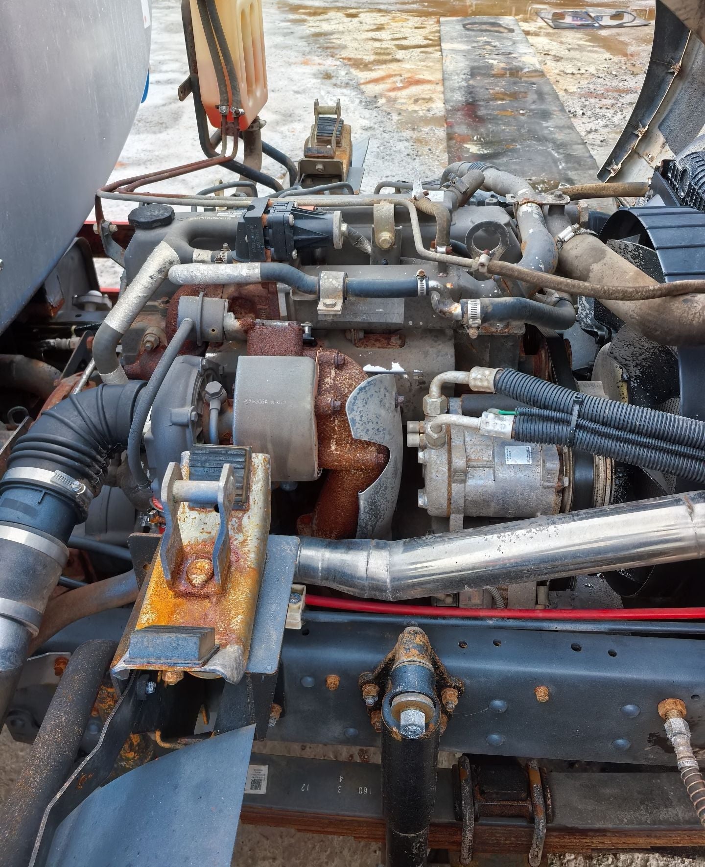 Used Dongfeng DFAC KINLAND 5CBM Water Sprinkler Truck for Sale detail view